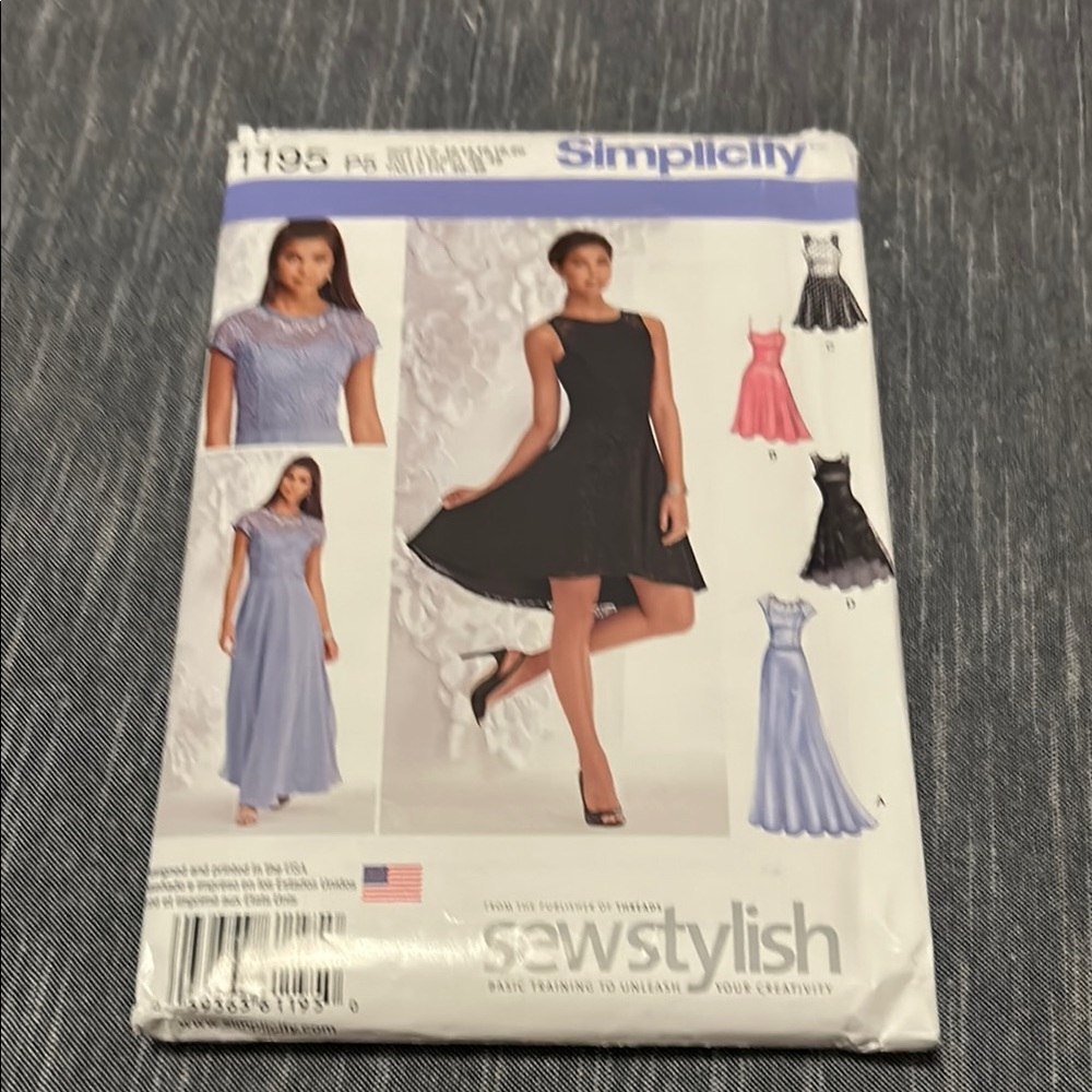 Simplicity 1195 sizes 12-20